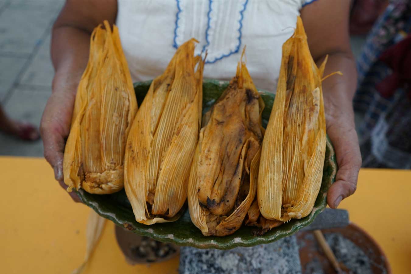 Los tamales oaxaqueños, uno de los ejes de su cocina comunitaria