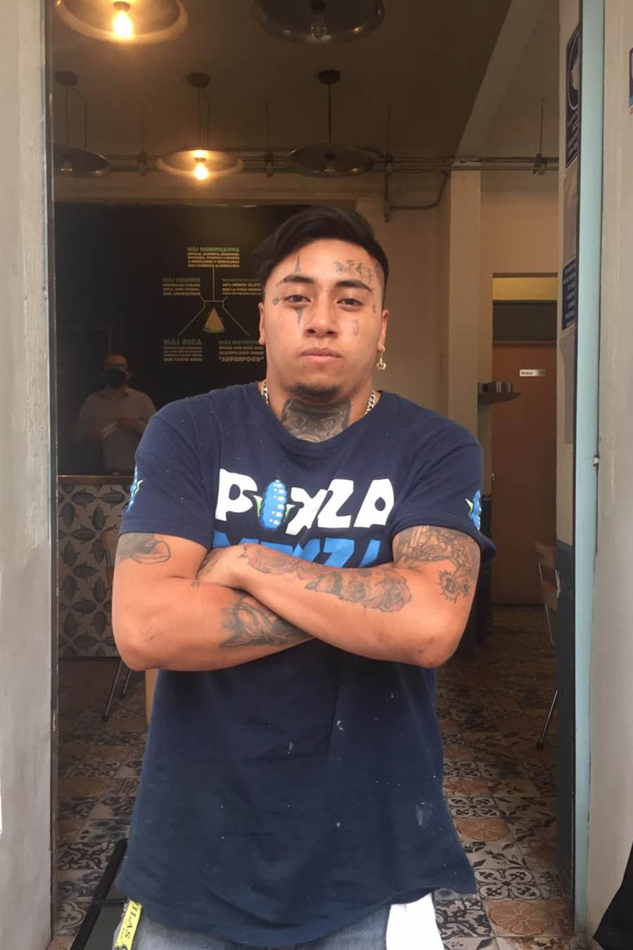 maiz azul pixza pizza de maiz azul